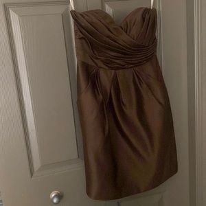Brown bari jay dress